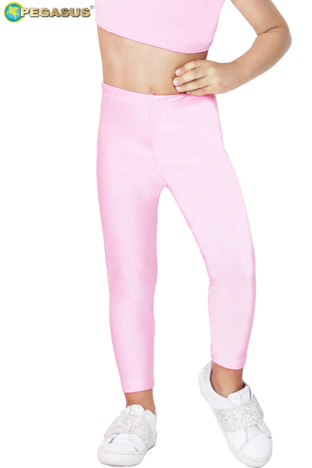 LEGGINS DANZA IN LYCRA ROSA BABY